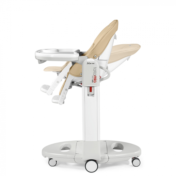 Scaun de masa 3 in 1 Peg Perego Tatamia Follow Me, 0-15 Kg, Paloma, Bej [6]