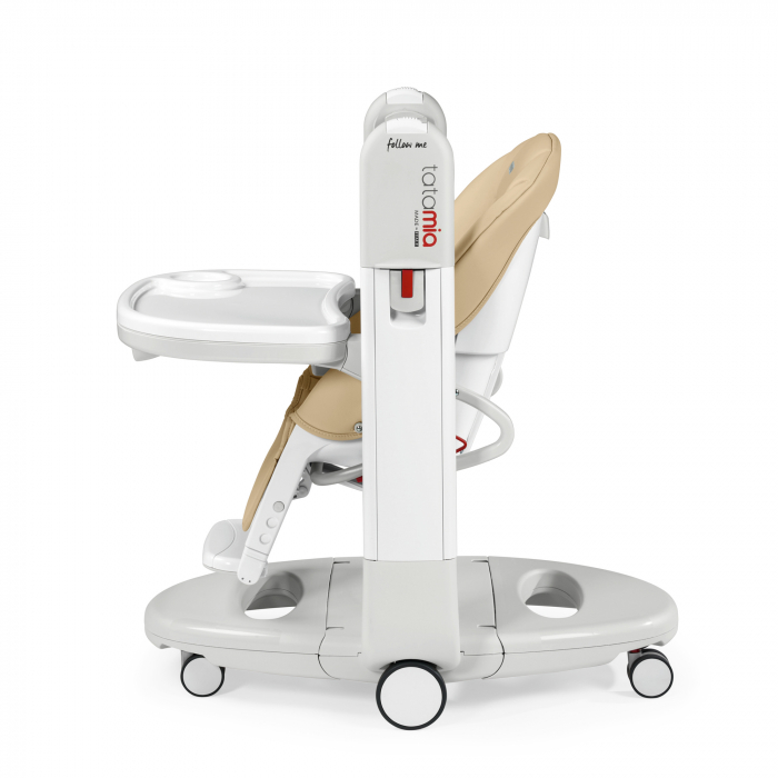 Scaun de masa 3 in 1 Peg Perego Tatamia Follow Me, 0-15 Kg, Paloma, Bej [9]