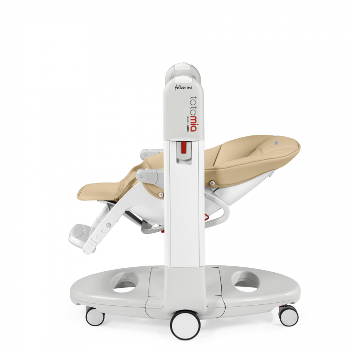 Scaun de masa 3 in 1 Peg Perego Tatamia Follow Me, 0-15 Kg, Paloma, Bej [2]