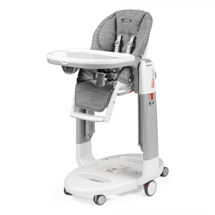 Scaun De Masa 3 in 1 Tatamia Follow Me, 0 - 15 Kg, WonderGrey