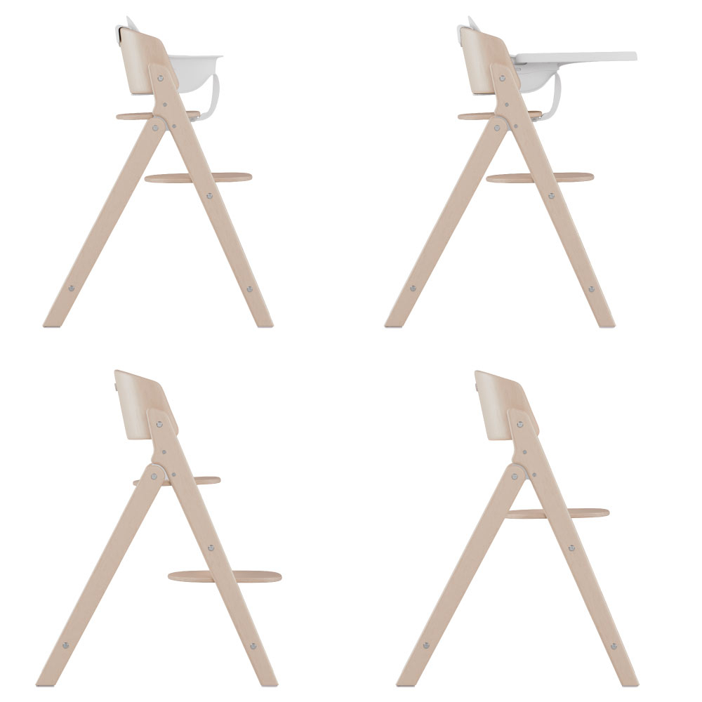 Scaun de masa Cybex Click & Fold 3 in 1 All Natural [4]