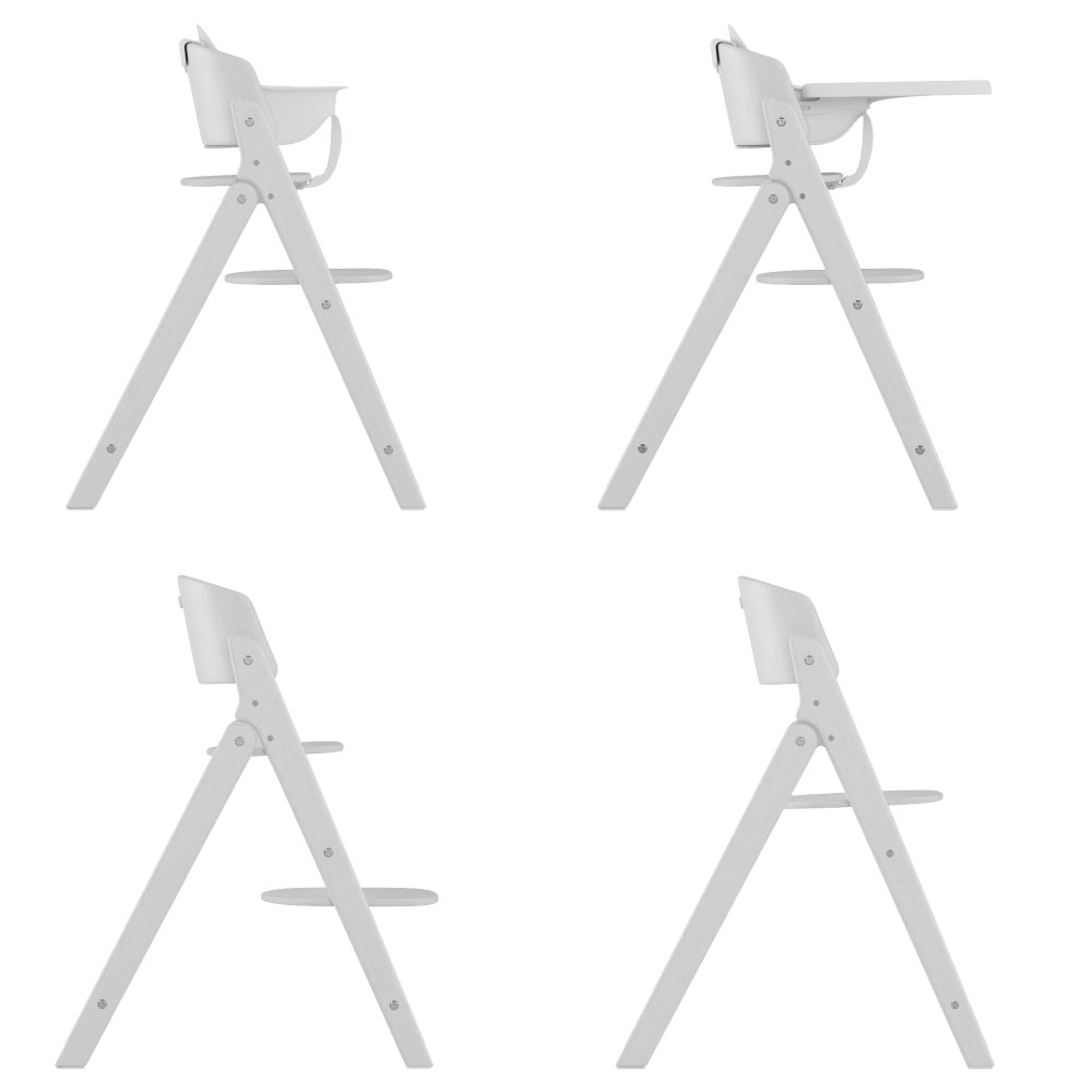 Scaun de masa Cybex Click & Fold 3 in 1 All White [4]