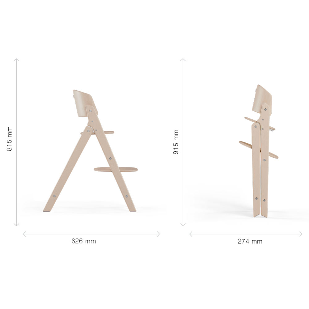 Scaun de masa Cybex Click & Fold 4 in 1 All Natural [8]