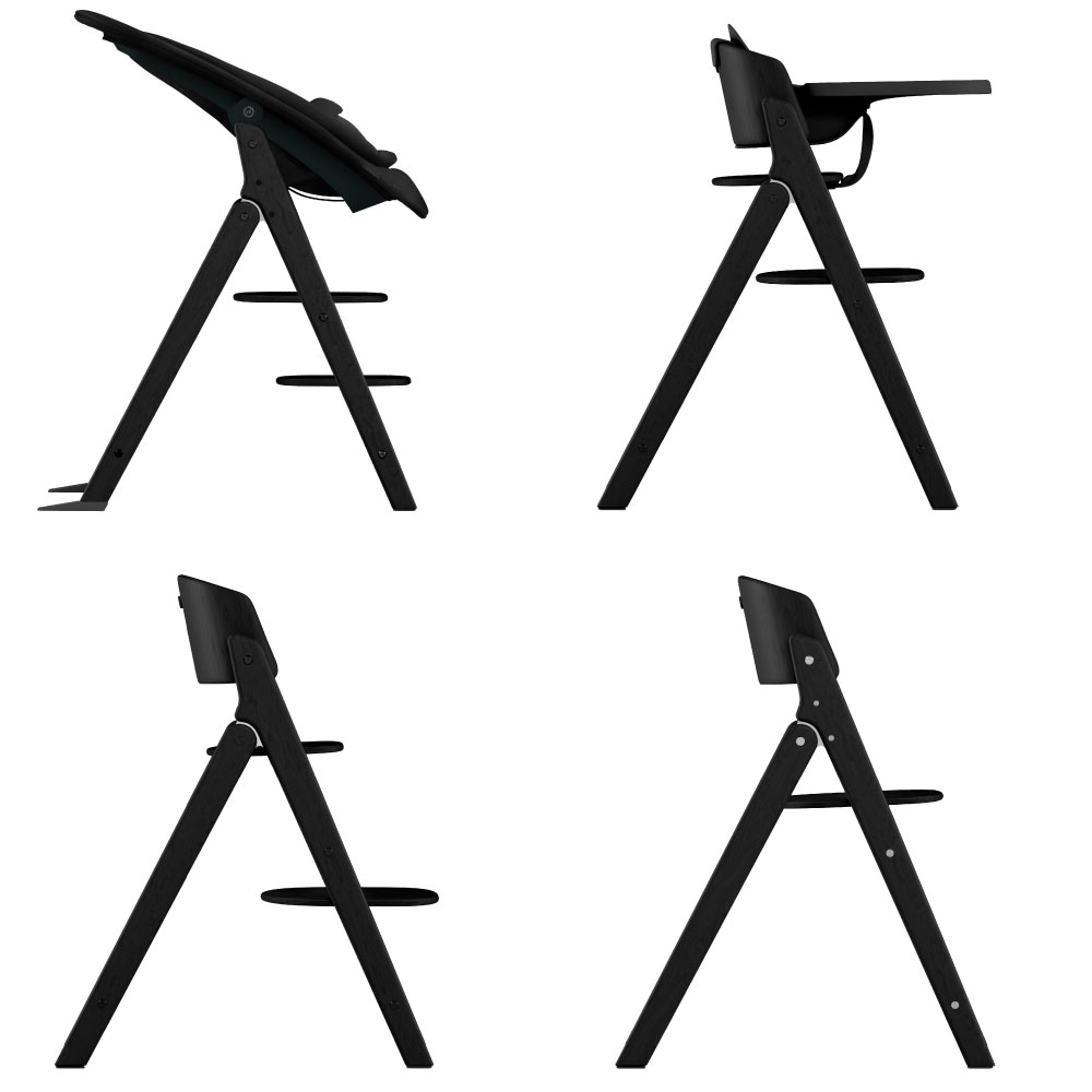 Scaun de masa Cybex Click & Fold 4 in 1 Stunning Black [5]