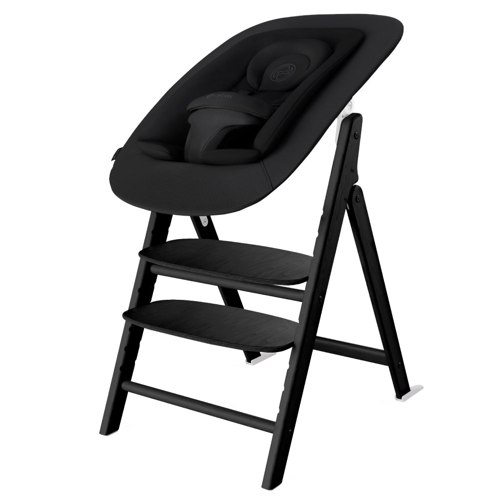 Scaun de masa Cybex Click & Fold 4 in 1 Stunning Black [2]