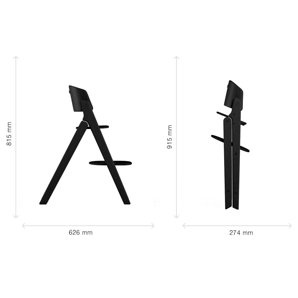 Scaun de masa Cybex Click & Fold Stunning Black [6]