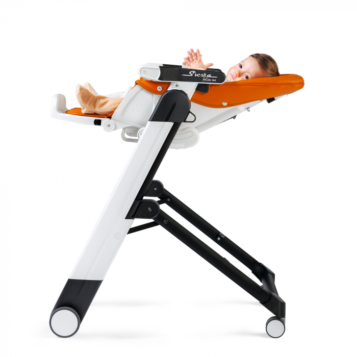 Scaun De Masa, Peg Perego, Siesta 2 in 1 Follow Me Arancia [2]