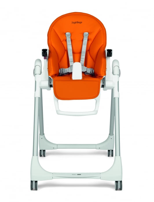 Scaun de masa Prima Pappa Zero, Peg Perego, Follow me, Arancia [8]