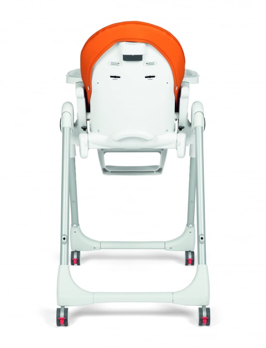 Scaun de masa Prima Pappa Zero, Peg Perego, Follow me, Arancia [10]