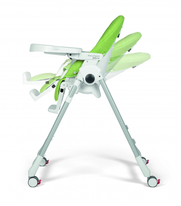 Scaun de masa Prima Pappa Zero, Peg Perego, Follow me WonderGreen [3]