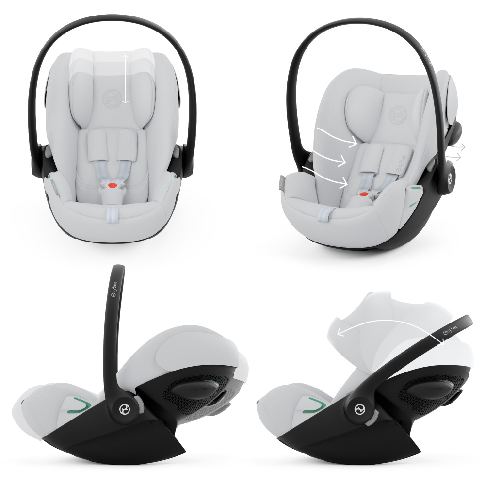 Scoica auto Cybex Cloud G i-Size Fog Grey [4]