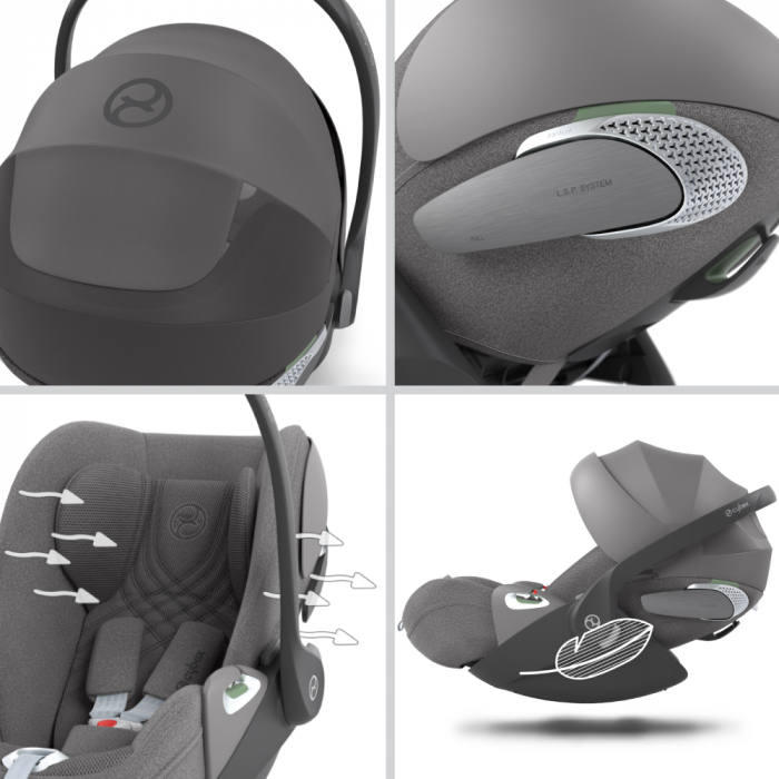 Scoica auto Cybex Cloud T i-Size Plus Leaf Green [7]