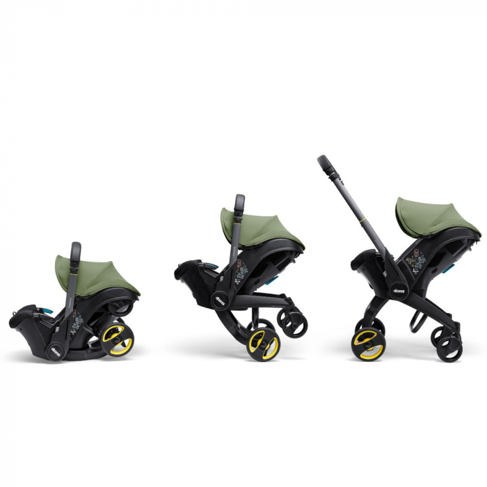 Scoica auto Doona i i-Size Desert Green 2 in 1-Resigilat [4]