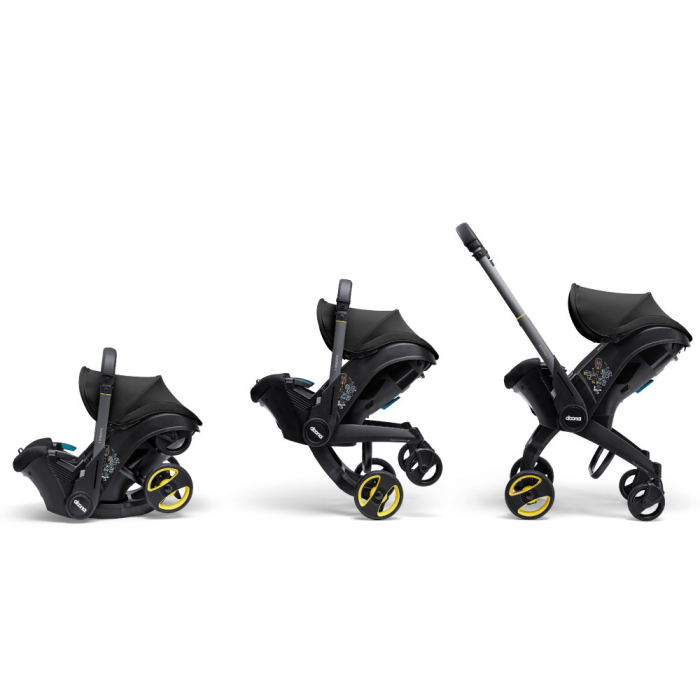 Scoica auto Doona i i-Size Nitro Black 2 in 1 [4]