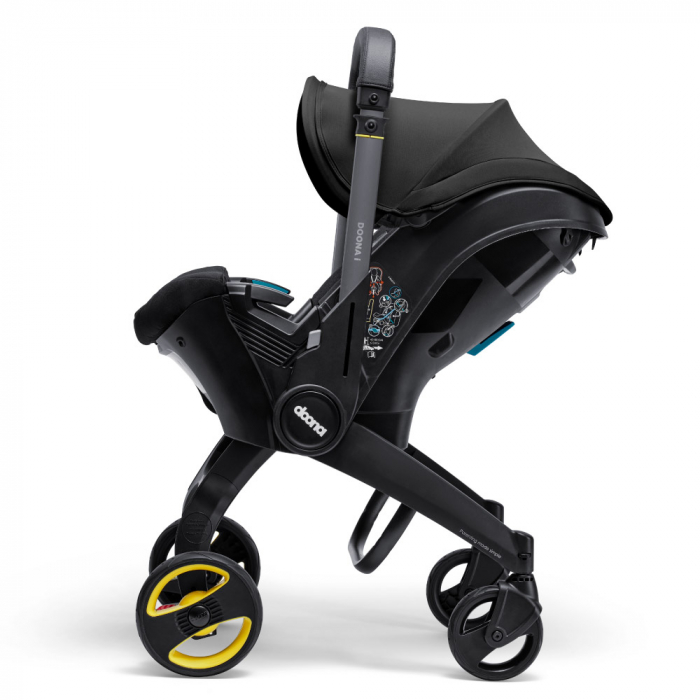 Scoica auto Doona i i-Size Nitro Black 2 in 1 - Resigilat [3]