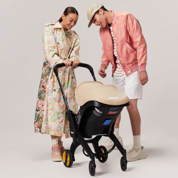 Scoica auto Doona i i-Size Sahara Sand 2 in 1-Resigilat [7]