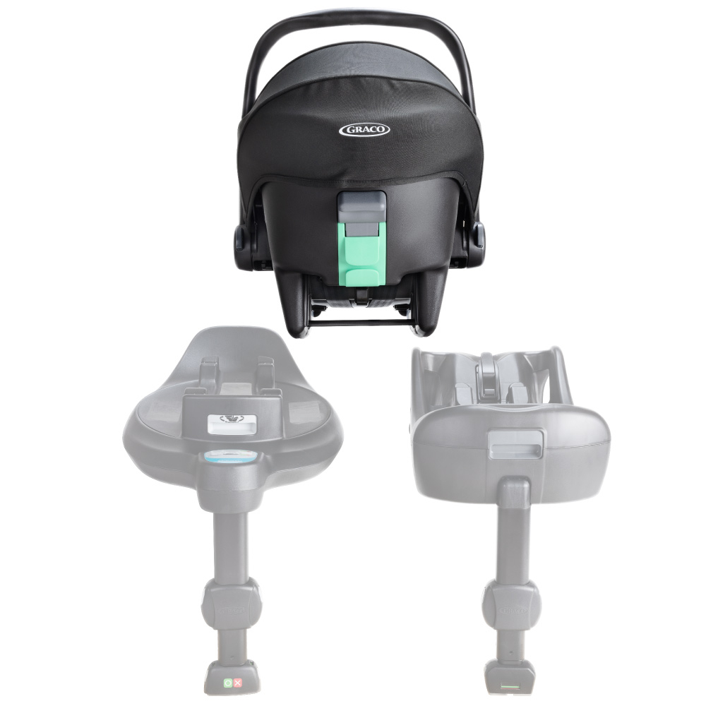 Scoica auto Graco SnugLite i-Size Midnight [6]