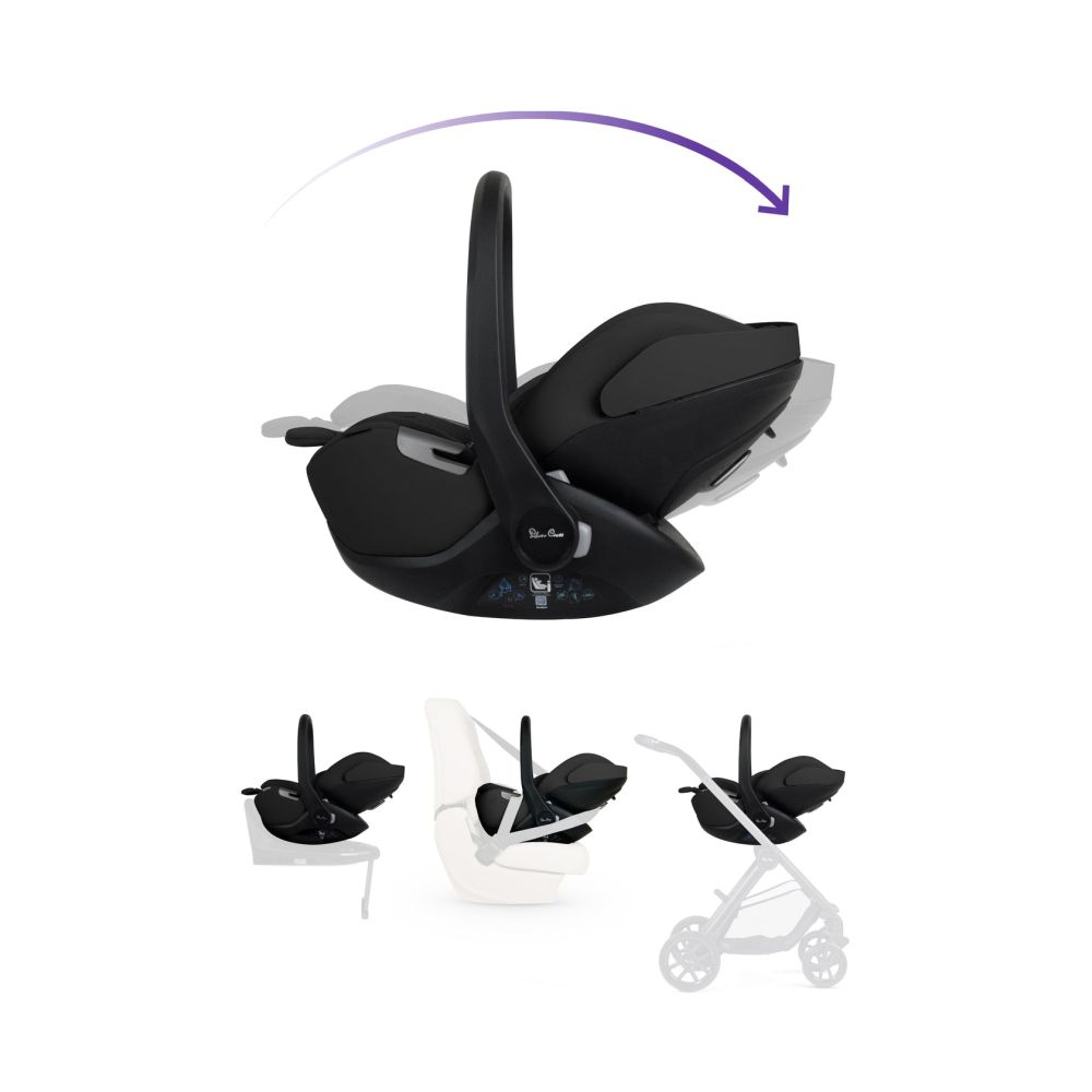 Scoica auto Silver Cross Glide Plus 360 Iconic Black [8]