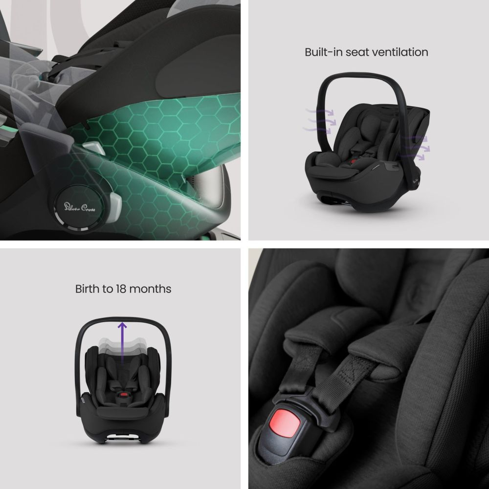 Scoica auto Silver Cross Glide Plus 360 Iconic Black [6]