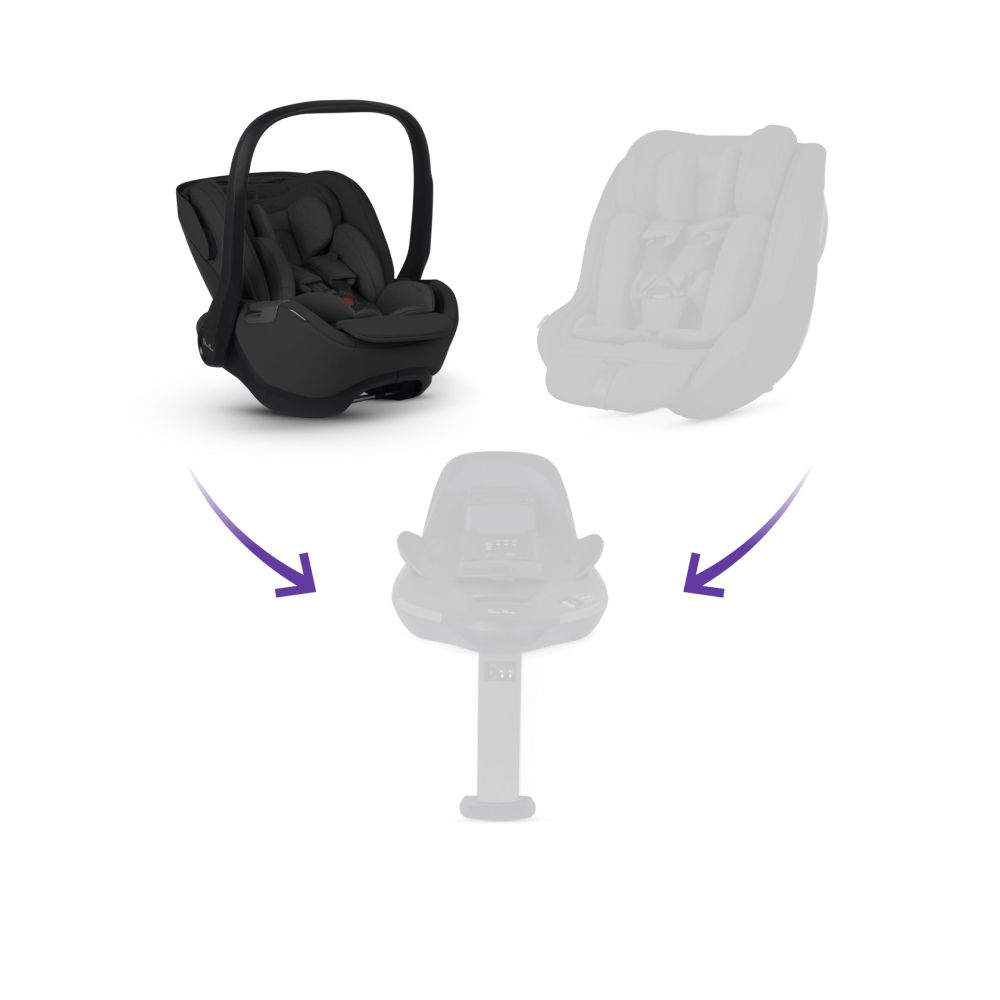 Scoica auto Silver Cross Glide Plus 360 Iconic Black [10]
