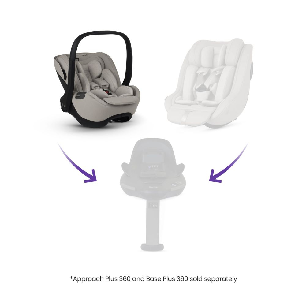 Scoica auto Silver Cross Glide Plus 360 Natural Taupe [10]