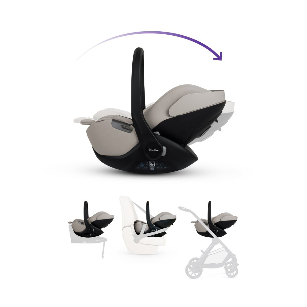 Scoica auto Silver Cross Glide Plus 360 Natural Taupe [8]