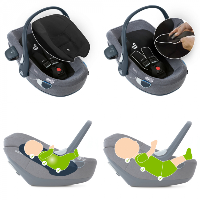 Scoica auto Swandoo Albert i-Size 1.2 Alfalfa [4]