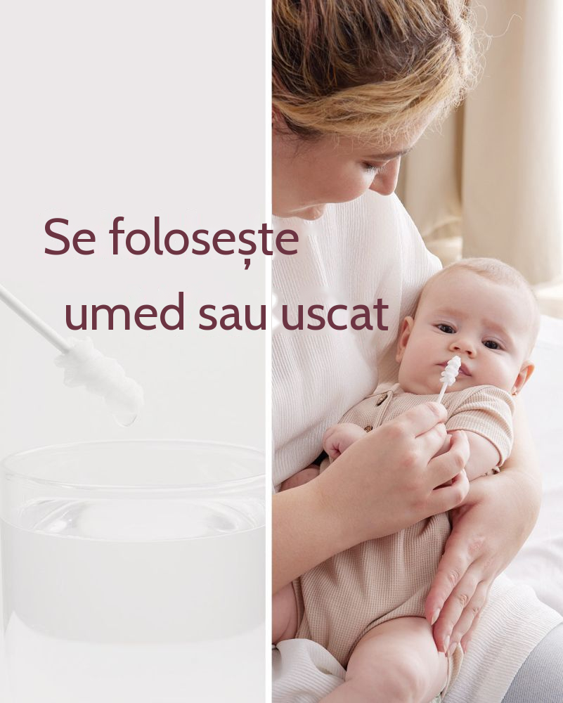 Servetele orale tip degetar pentru bebelusi Momcozy 30 buc [3]