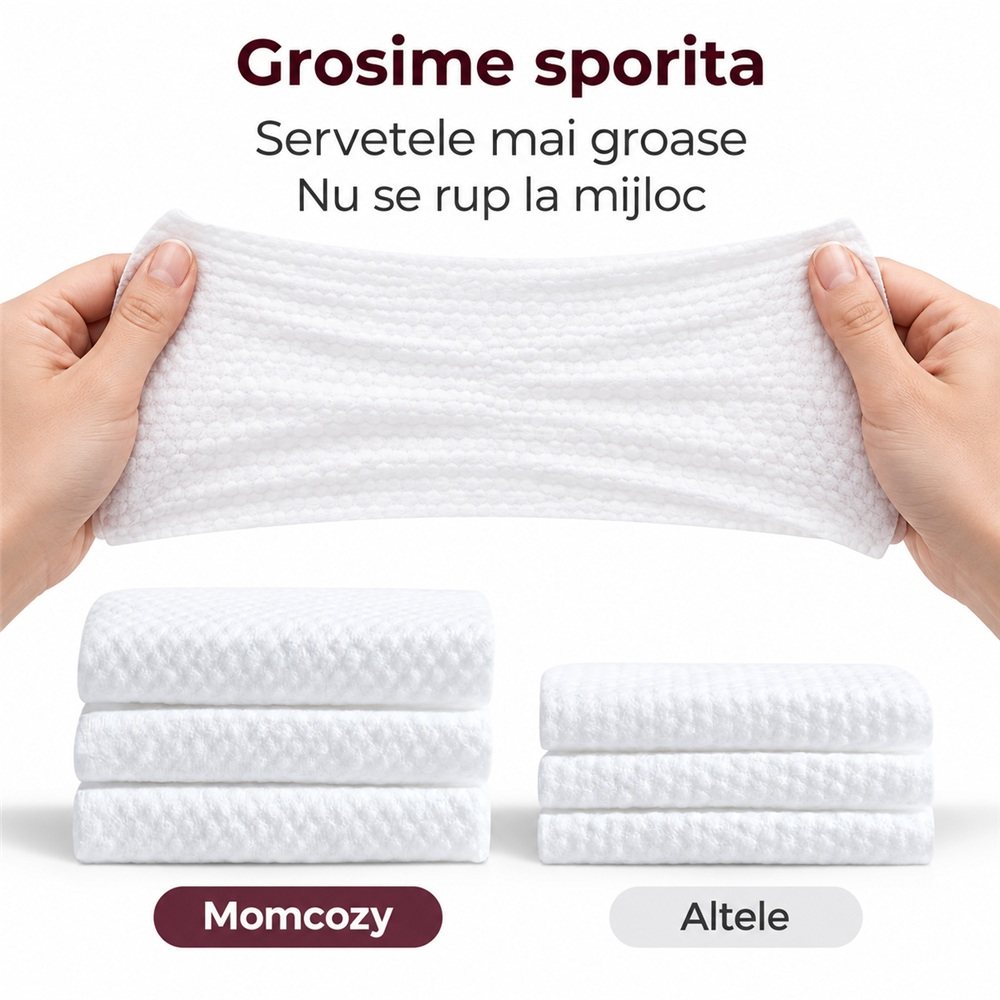 Servetele Umede Momcozy Water Wipes XL set 12 [4]