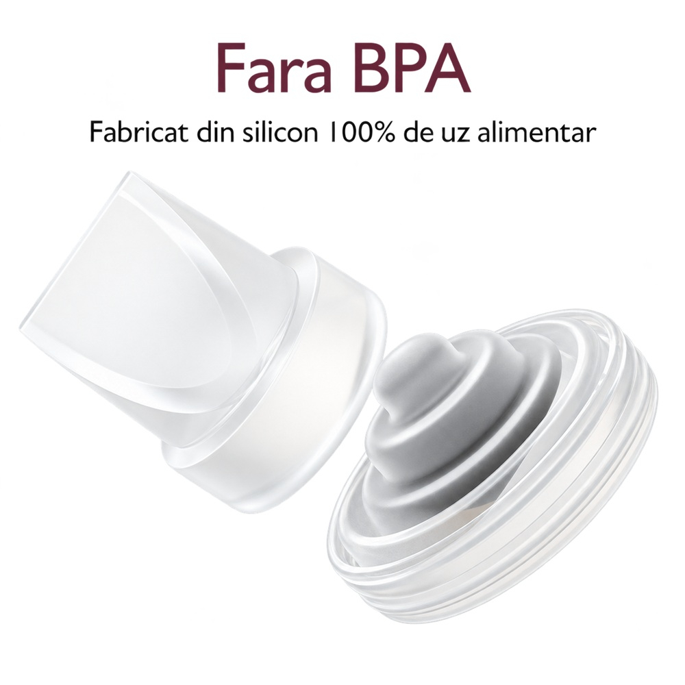 Set 2 Diafragme Silicon Momcozy pentru Pompa M5 [4]