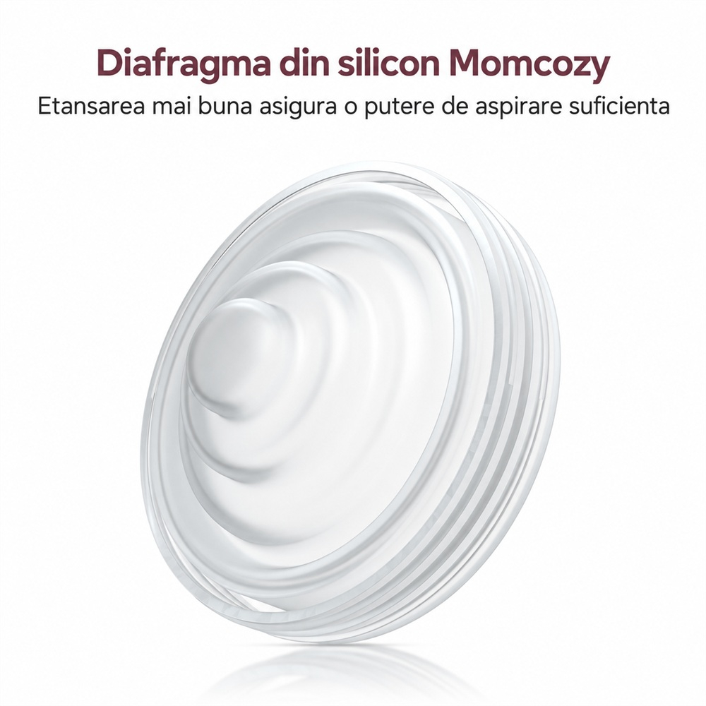 Set 2 Diafragme Silicon Momcozy pentru Pompa M5 [5]