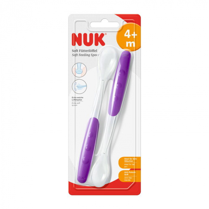 Set 2 lingurite moi Nuk 4 luni+ Mov [2]