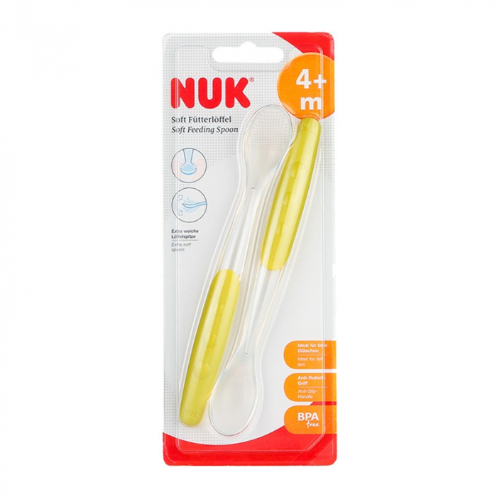 Set 2 lingurite moi Nuk 4 luni+ Verde [2]