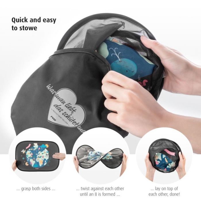 Set 2 parasolare auto cu lipire fara ventuze, TravelKid Sun Reer [3]