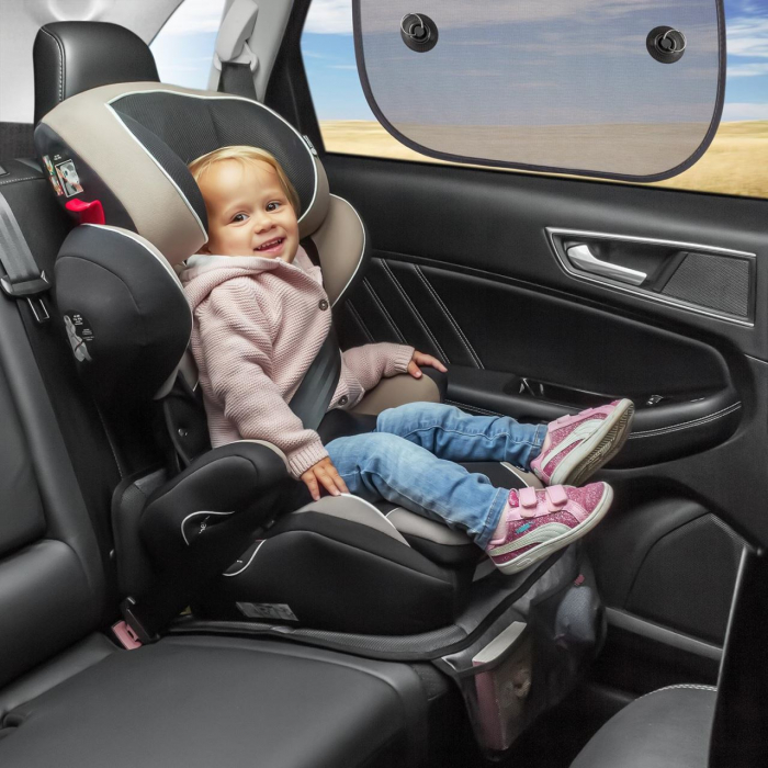 Set 2 parasolare auto lipire cu ventuze TravelKid Sun Basic Reer [7]