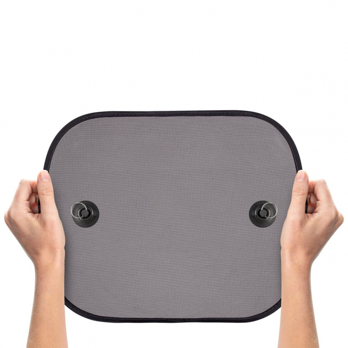 Set 2 parasolare auto lipire cu ventuze TravelKid Sun Basic Reer [3]