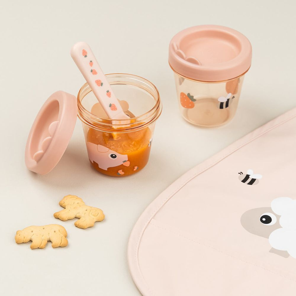 Set 2 recipiente alimente Done by Deer Tiny Farm Powder [2]