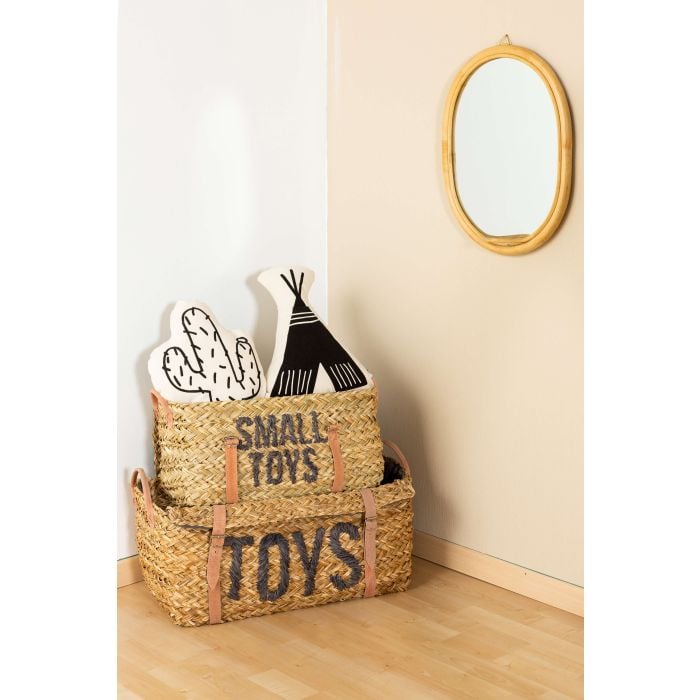 Set 2 cosuri depozitare din ratan Childhome-Resigilat [4]