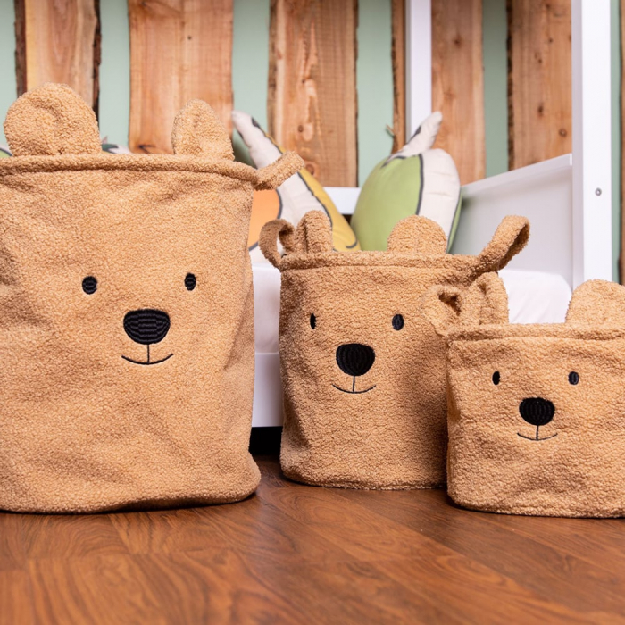 Set 3 cosuri depozitare Childhome Teddy [2]