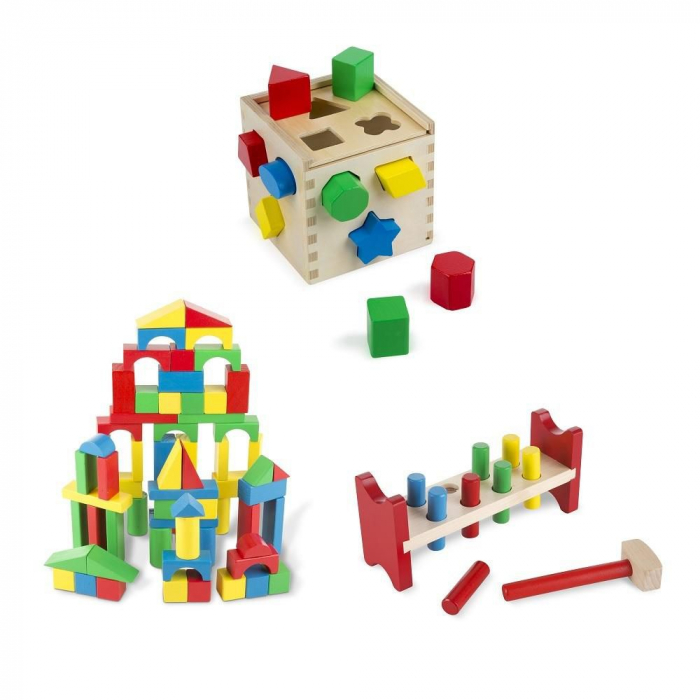 Set 3 jucarii clasice din lemn [3]