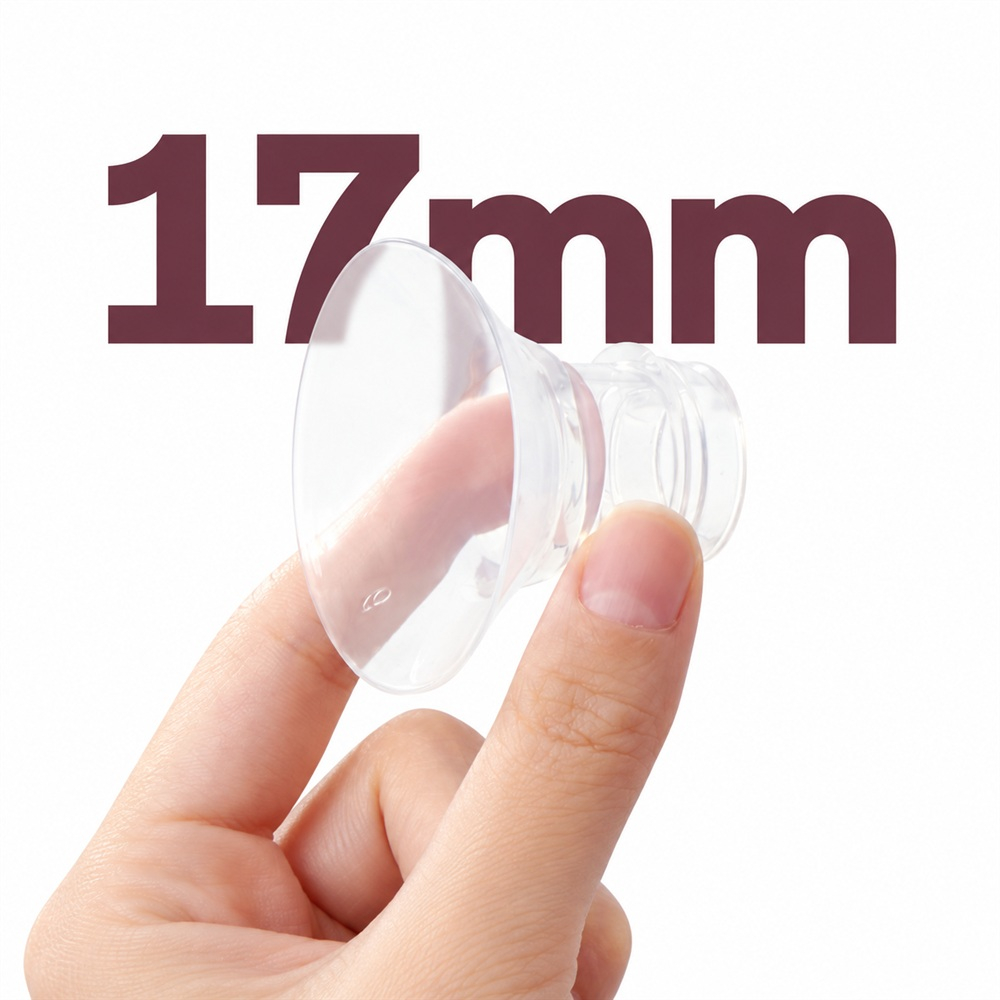 Set 4 inserturi flansa 17mm Momcozy pentru S9 Pro/S12 Pro [4]