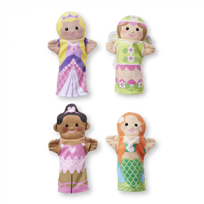 Set 4 papusi de mana Printese Melissa and Doug [2]