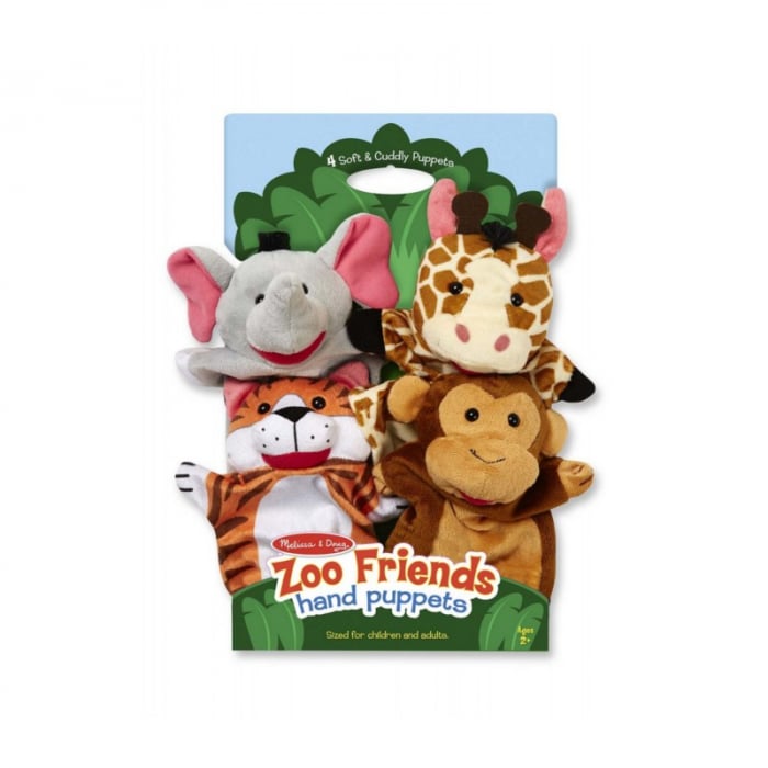 Set 4 papusi de mana Zoo Melissa and Doug [2]