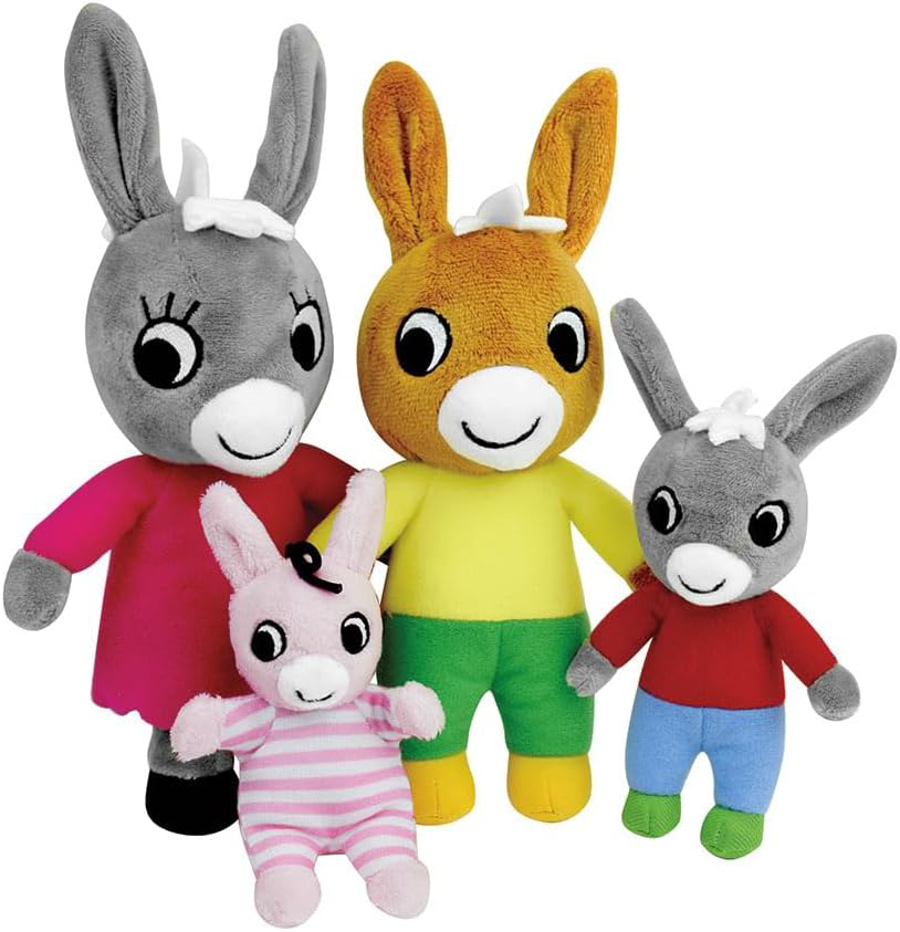 Trotro si Familia ,   Set de 4 Plusuri