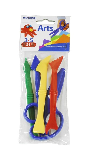 Set 5 accesorii pentru modelaj - Miniland [2]