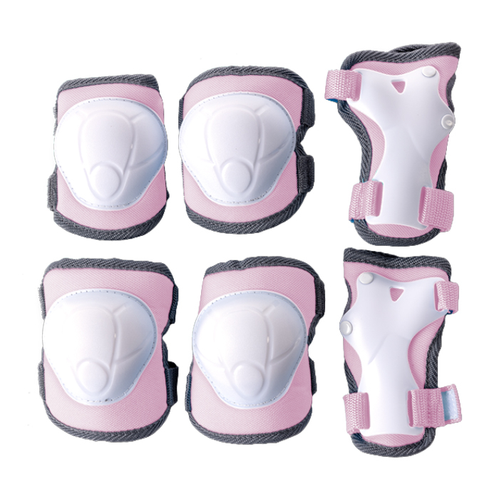 Set 6 protectii sport Yvolution 3-5 ani Pink