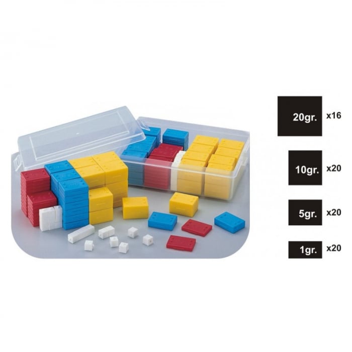 Set 76 greutati din plastic - Miniland [2]