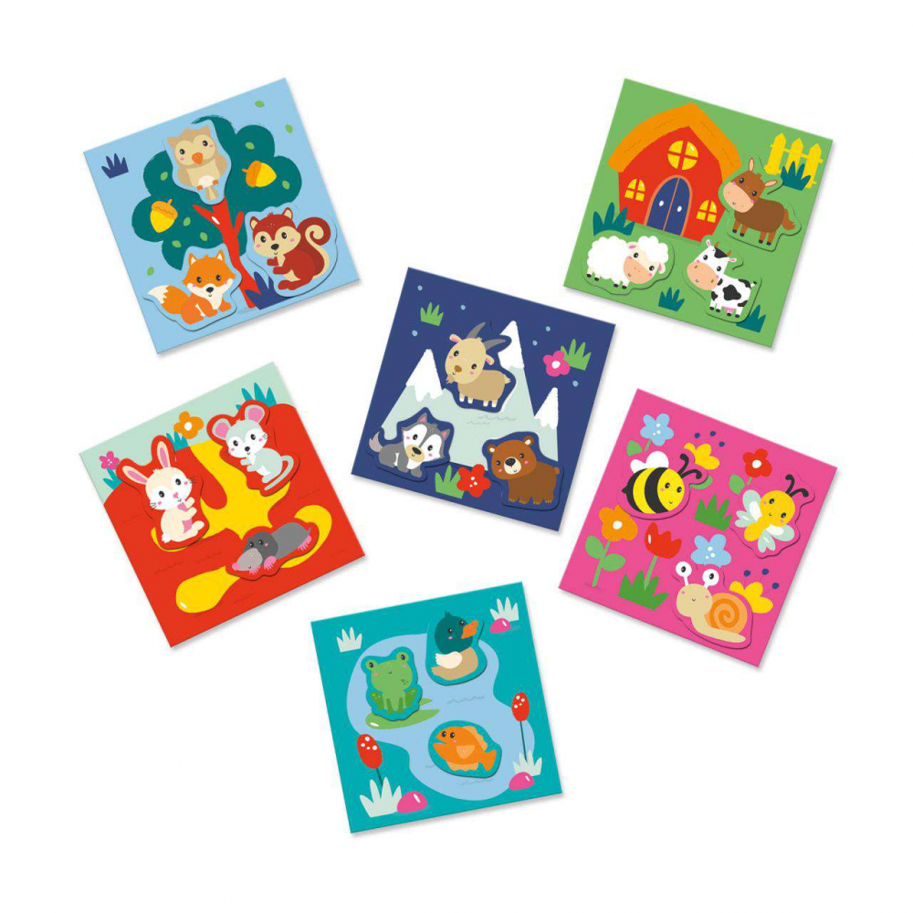 Set Autocolante Animale-Unde locuiesc [6]