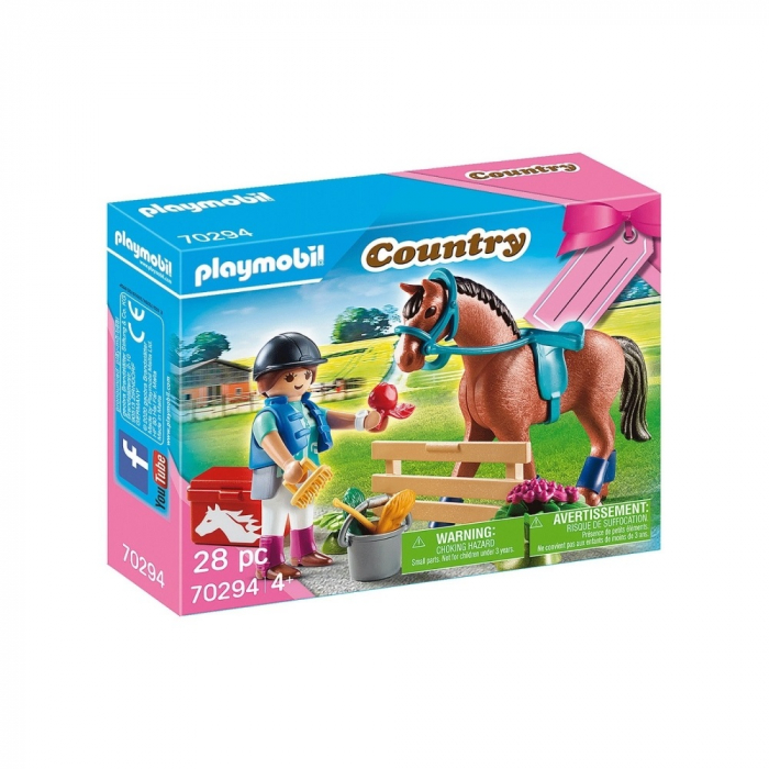 Set Cadou Fetita Si Cal Playmobil