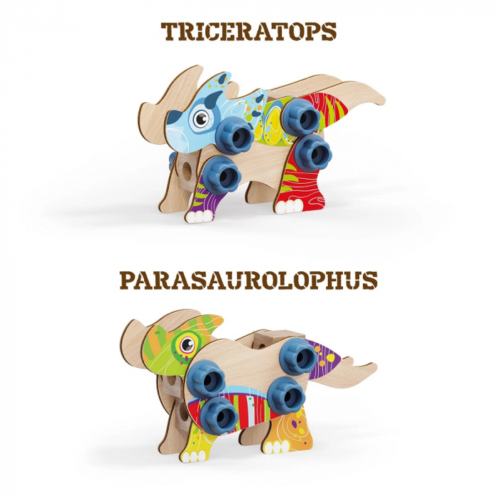 Set constructie dinozauri Quercetti Bio [5]